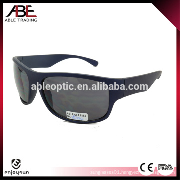 High Quality Cheap Custom shiny black frame and temple sunglasses